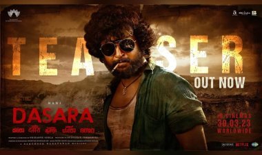 Dasara का टीजर देख हर किसी के मुंह से निकला "वाह", लोगों ने कहा कि RRR और KGF का टूटने वाला है रिकॉर्ड