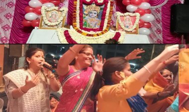 सुप्रसिद्ध भजन गायिका प्रिया शर्मा के भजन सुनकर श्रोता हुए भाव विभोर