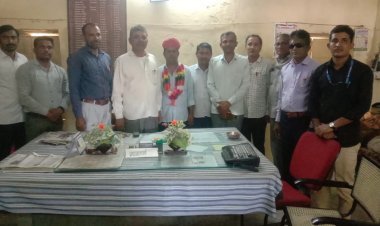 गुड़ामालानी में वरिष्ठ सहायक अर्जुन दईया ने संभाला कार्यभार