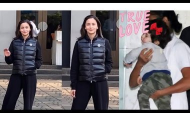 बेटी Raha के साथ कश्मीर पहुंची Alia Bhatt, रॉकी और रानी की प्रेम कहानी की चल रही है शूटिंग