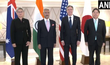 दिल्ली में आयोजित हुई Quad सदस्यों की बैठक, ऑस्ट्रेलिया, जापान से पहुंचे विदेश मंत्री
