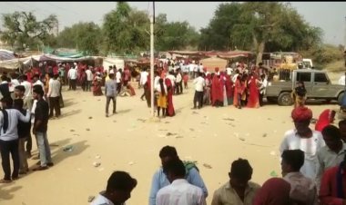 भेडाणा शीतला माता मंदिर मेले में उमड़ा सैलाब सजे बाजार, ग्रामीणों ने की खुब खरीदारी