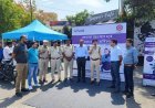इंदौर शहर में निःशुल्क हेलमेट वितरण कार्यक्रम के द्वितीय चरण का आयोजन*