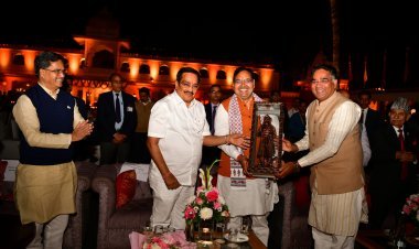 मुख्यमंत्री श्री भजनलाल शर्मा ने जल मंत्री सम्मेलन के प्रतिभागियों के सम्मान में दिया रात्रि भोज