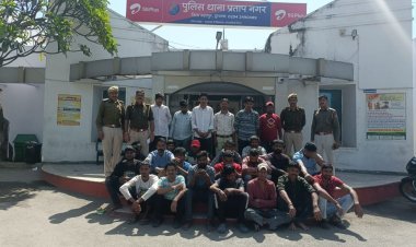 उदयपुर पुलिस द्वारा वांछित अपराधियों की गिरफ्तारी एवं रेड/एरिया डोमिनेंस हेतु विशेष अभियान के तहत कार्यवाही