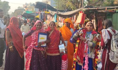 गोगुंदा गणगौर मेले के आखिरी दिन लोगों की उमड़ी भीड़, निकली हरी गणगौर की सवारी