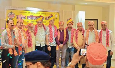 भीलवाड़ा 'जार' के चुनाव संपन्न,   गर्ग अध्यक्ष, खान महासचिव, शर्मा कोषाध्यक्ष बने