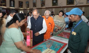 प्राचीन समय के विभिन्न कालों की मुद्रा और मुद्रिका की प्रदर्शनी का आयोजन