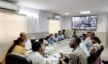 जिला स्तरीय जनसुनवाई वीसी के माध्यम से जुड़े मुख्य सचिव सुधांश पंत हीट वेव के प्रभाव को देखते हुए प्रशासनिक अधिकारी रहे मुस्तैद - मुख्य सचिव