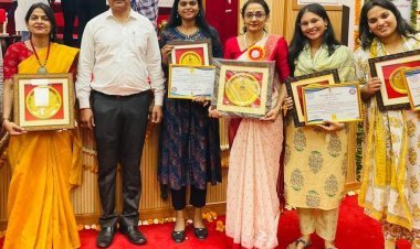मीरा कन्या महाविद्यालय उत्कृष्ट कार्यों के लिए 5 राज्य स्तरीय पुरस्कारों से अलंकृत