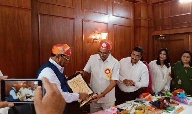 यू एस ओस्तवाल एजुकेशन सोसाइटी मंगलवाड में अखिल राजस्थान पत्रकार सम्मेलन 2025 का हुआ आयोजन