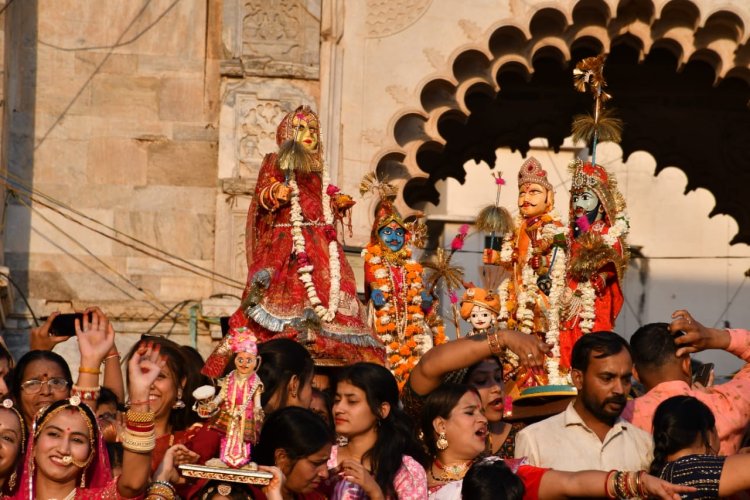 धूमधाम से हुआ तीन दिवसीय मेवाड़ महोत्सव का आगाज