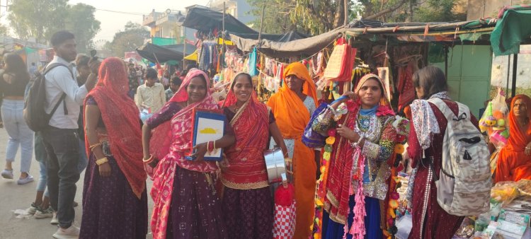 गोगुंदा गणगौर मेले के आखिरी दिन लोगों की उमड़ी भीड़, निकली हरी गणगौर की सवारी