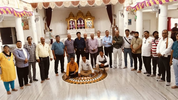 जार उदयपुर जिला इकाई की बैठक रविवार 20 अप्रैल 2025 को बीएपीएस, स्वामीनारायण मंदिर दुर्गा नर्सरी रोड उदयपुर पर  संरक्षक