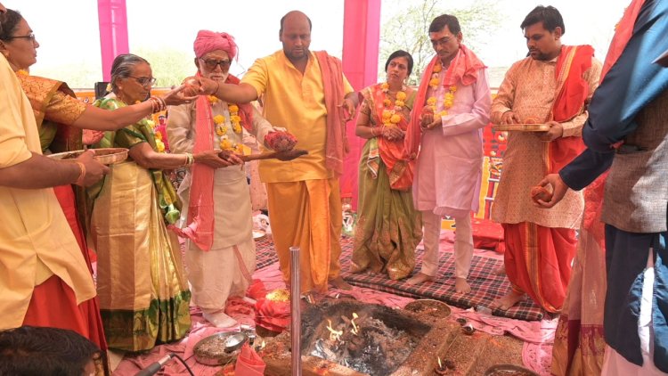 कुबड़ नाथ महादेव प्राण प्रतिष्ठा महोत्सव का भव्य आयोजन मांगता गांव में सम्पन्न