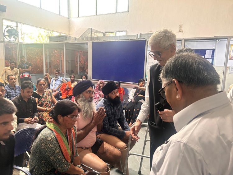 जयपुर फुट निर्माण विधि का राज्यपाल गुलाबचन्द कटारिया ने किया अवलोकन, पंजाब में स्थायी केंद्र स्थापना के प्रयास