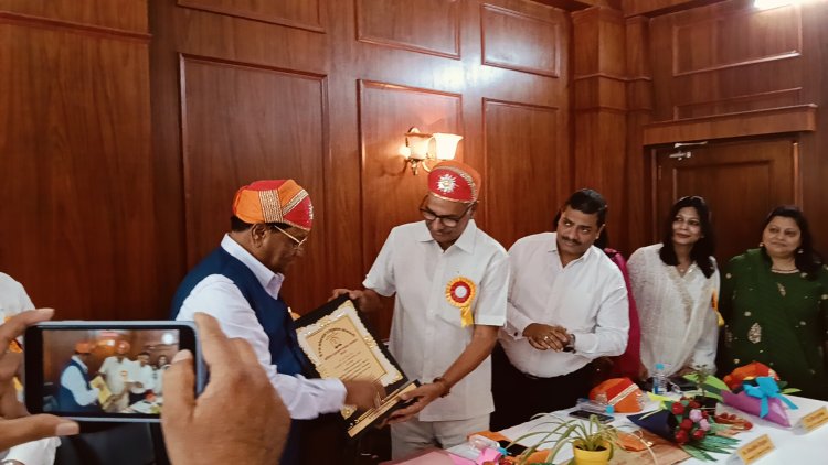 यू एस ओस्तवाल एजुकेशन सोसाइटी मंगलवाड में अखिल राजस्थान पत्रकार सम्मेलन 2025 का हुआ आयोजन