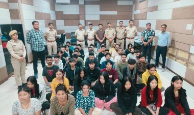 उदयपुर पुलिस की बड़ी कार्रवाई: अंतरराष्ट्रीय ऑनलाइन ठगी गिरोह का भंडाफोड़, 41 आरोपी गिरफ्तार
