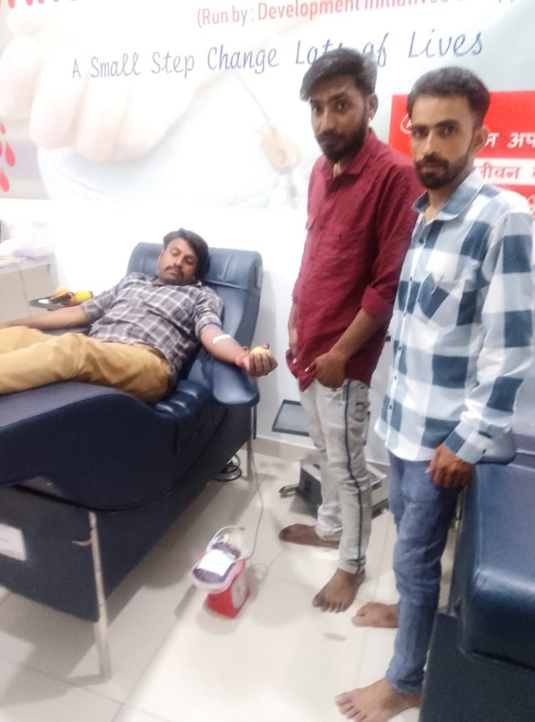 ओ-नेगेटिव रक्तदान से गर्भवती महिला की जान बची, सादड़ी रक्तदान टीम का सराहनीय प्रयास