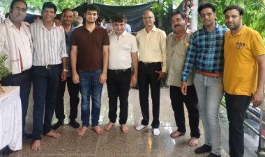 पेसिफिक कॉलेज एंड हॉस्पिटल के डायरेक्टर राहुल अग्रवाल के बेटे अमन अग्रवाल के जन्मदिवस पर पत्रकारों ने दी शुभकामनाएं