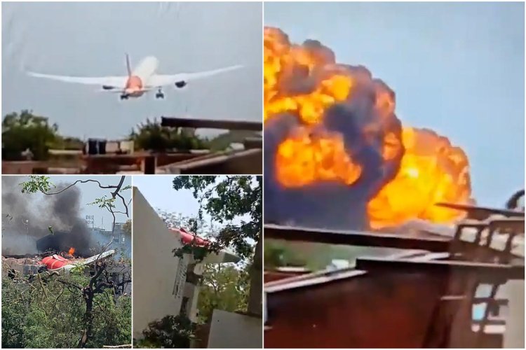 अहमदाबाद में आसमान से मौत की दस्तक! आखिर क्यों गिरा प्लेन?