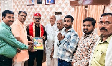 राजसमंद में राजस्थान गौ सेवा समिति ने जिला कलेक्टर से की मुलाकात, गौशालाओं के अनुदान को लेकर रखी मांग