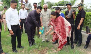 यू.एस. ओस्तवाल कॉलेज, मंगलवाड़ में एनसीसी केडेट्स और छात्र-छात्राओं ने चलाया पर्यावरण संरक्षण हेतु वृक्षारोपण अभियान