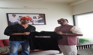 उदयपुर के नकुल रोशन सहदेव को सांसद मन्ना लाल रावत ने दी शुभकामनाएं, 18 जुलाई को रिलीज़ हो रही थ्रिलर फिल्म ‘मर्डरबाद’