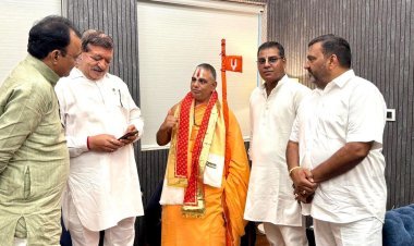 उप मुख्यमंत्री प्रेमचंद बैरवा का राजसमंद दौरा, डबोक एयरपोर्ट पर हुआ भव्य स्वागत