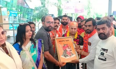 उदयपुर में शिवसेना नेता कैप्टन अभिजीत अडसुल का भव्य स्वागत, संगठन की एकजुटता का प्रदर्शन