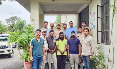 उदयपुर पुलिस ने पकड़ी अंतर्राज्यीय  नकबजन गैंग, गुजरात–मध्यप्रदेश समेत 5 राज्यों में 30 से ज्यादा वारदातों का खुलासा
