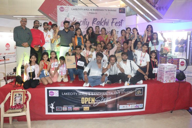 लेकसिटी राखी फेस्ट 2025: 'ओपन स्टेज' पर चमकी उदयपुर की प्रतिभा, योगेश भाट बने विजेता
