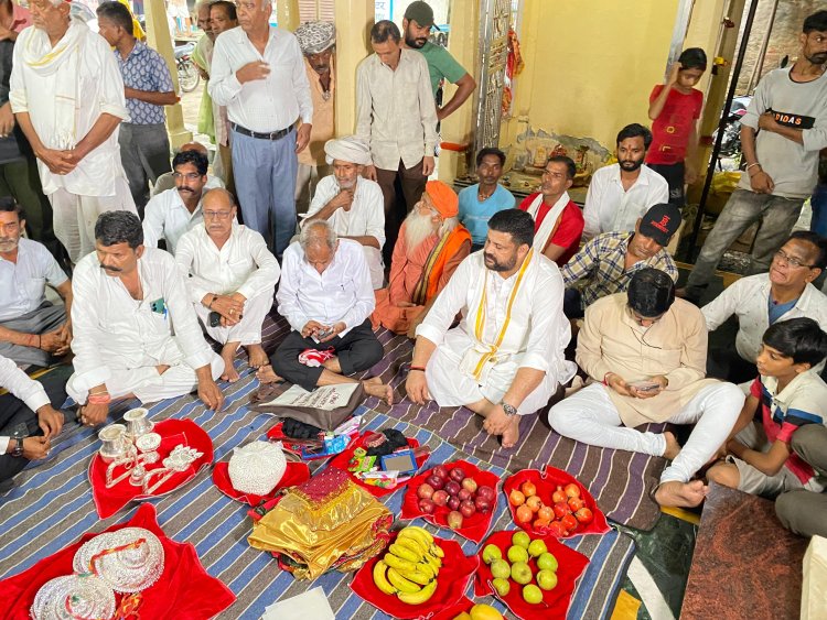 वल्लभनगर: माँ शीतला मंदिर में भक्तों ने चढ़ाई 4.25 किलो चांदी, ₹2.6 लाख की दानराशि; श्रृंगार पुनः आरंभ