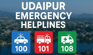 Udaipur Emergency Helplines List 2025 – Police, Fire, Ambulance, Hospitals, NGOs & More