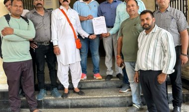 श्री नारायणेश्वर महादेव मंदिर, नागर घाट पर अवैध अतिक्रमण के विरोध में विश्व हिंदू परिषद का ज्ञापन