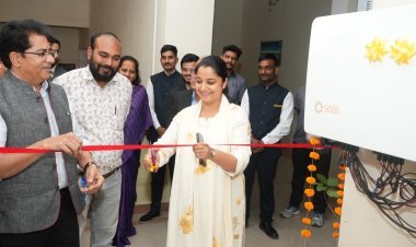 राजस्थान पर्यटन में हरित ऊर्जा की नई पहल: आरटीडीसी ने होटल कजरी, उदयपुर में 110 किलोवॉट सोलर प्लांट का किया उद्घाटन