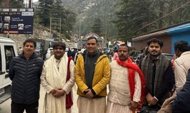 मेवाड़ धर्मप्रमुख का दिव्य महासंकल्प —गंगोत्री धाम के आपदा प्रभावित लोगों के साथ मनाएंगे दीपावली