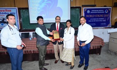 विश्व स्ट्रोक दिवस पर आरएनटी मेडिकल कॉलेज उदयपुर में चिकित्सा कार्यशाला | स्ट्रोक मरीजों के लिए वरदान साबित हो सकता है ‘सेतु सिस्टम’