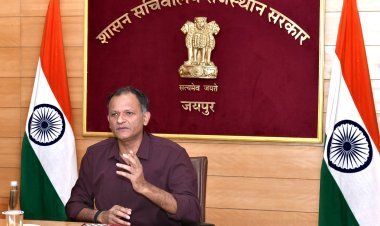 मुख्य निर्वाचन अधिकारी नवीन महाजन ने की विशेष गहन पुनरीक्षण की समीक्षा | राजस्थान में मतदाता सूची मैपिंग 85% लक्ष्य