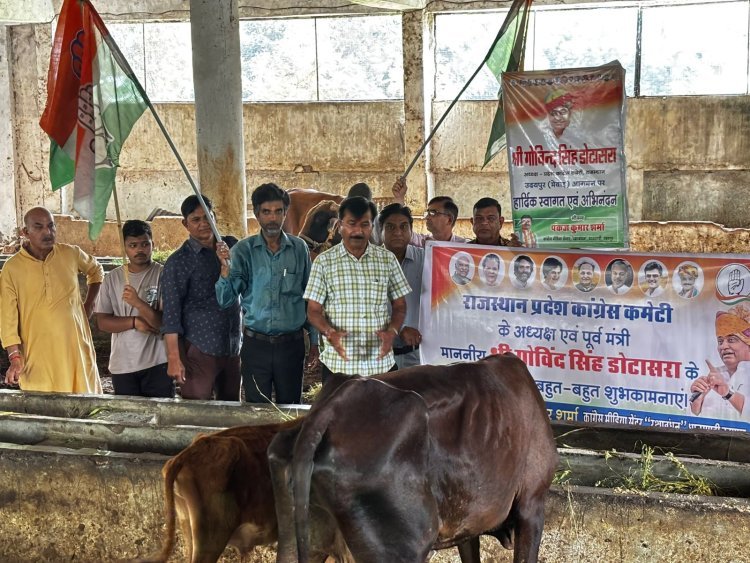 गोविंद सिंह डोटासरा के जन्मदिन पर सेवा और उत्सव का आयोजन, कांग्रेसजनों में उत्साह
