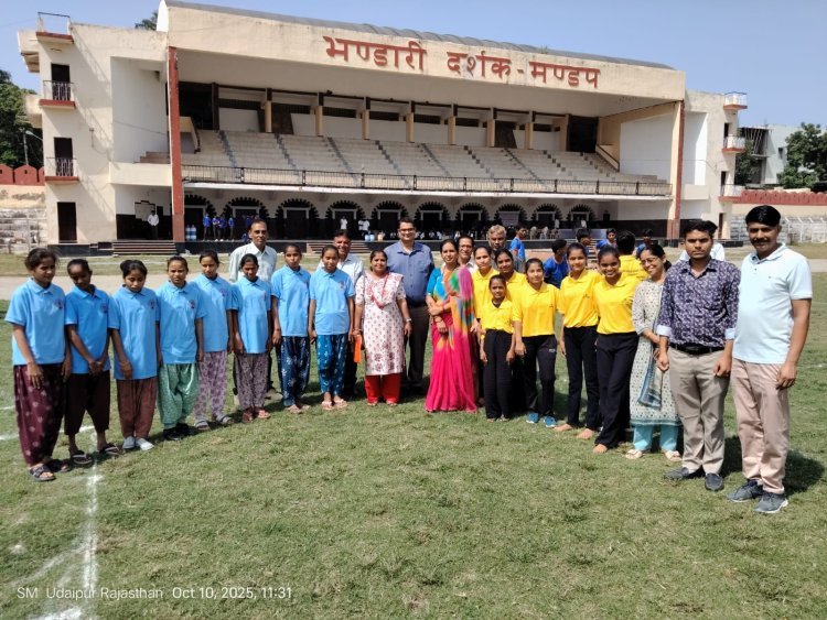 उदयपुर: विशेष रूप से सक्षम बालक-बालिकाओं ने संभाग स्तरीय खेलकूद प्रतियोगिताओं में दिखाया हौसला और प्रतिभा