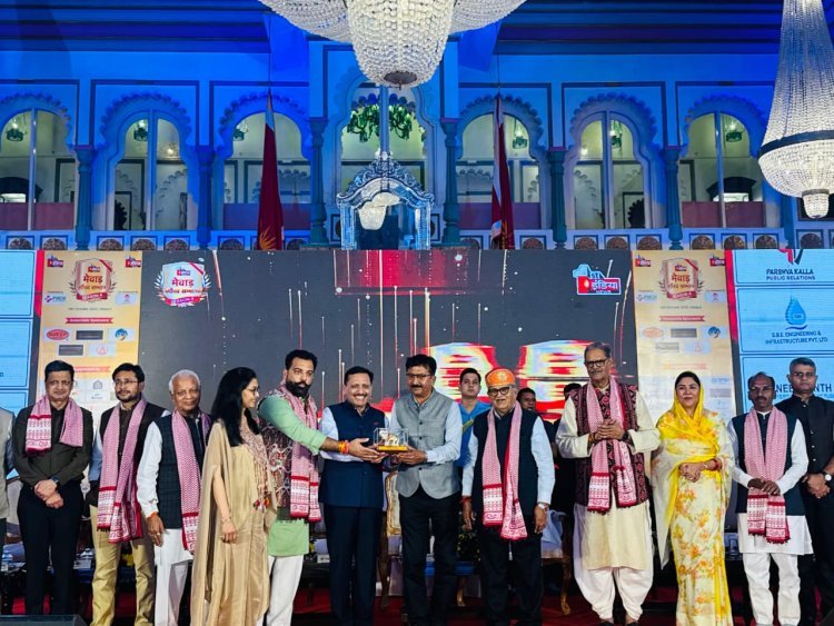 पंकज कुमार शर्मा को मेवाड़ गौरव सम्मान 2025 से नवाजा गया | उदयपुर न्यूज़