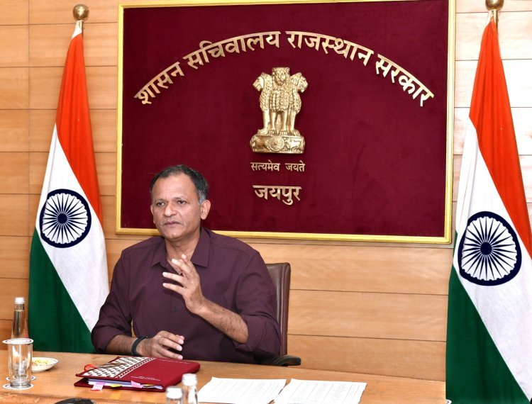 मुख्य निर्वाचन अधिकारी नवीन महाजन ने की विशेष गहन पुनरीक्षण की समीक्षा | राजस्थान में मतदाता सूची मैपिंग 85% लक्ष्य