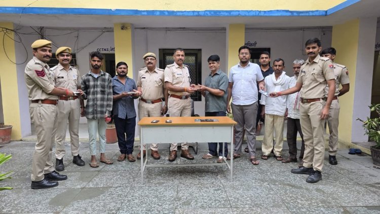 उदयपुर पुलिस की बड़ी सफलता | चोरी व गुम हुए 50 लाख कीमत के 307 मोबाइल बरामद | CEIR पोर्टल से मिली मदद