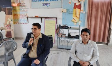 केंद्रीय कारागृह उदयपुर में राष्ट्रीय विधिक सेवा दिवस पर बंदीजन जागरूकता शिविर आयोजित