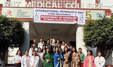 International Pathology Day 2025 celebrated at RNT Medical College Udaipur with competitions and awareness events