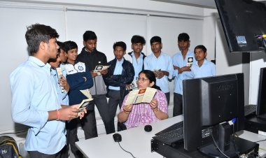 जनजातीय गौरव वर्ष: विद्यार्थियों का सौर वैद्यशाला शैक्षिक भ्रमण