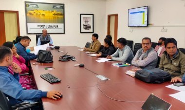 उदयपुर: संपर्क पोर्टल शिकायतों की समीक्षा, बजट घोषणाओं पर एडीएम राठौड़ ने दिए सख्त निर्देश