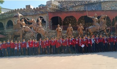 नवोदय विद्यालय मावली के विद्यार्थियों का हल्दीघाटी शैक्षणिक भ्रमण | महाराणा प्रताप इतिहास से रूबरू