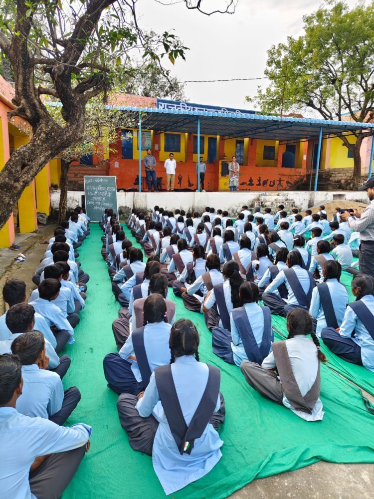 जनजाति गौरव वर्ष 2025 : विद्यार्थियों ने जानी भगवान बिरसा मुंडा के संघर्ष और स्वाभिमान की प्रेरक कहानी | Rajasthan News